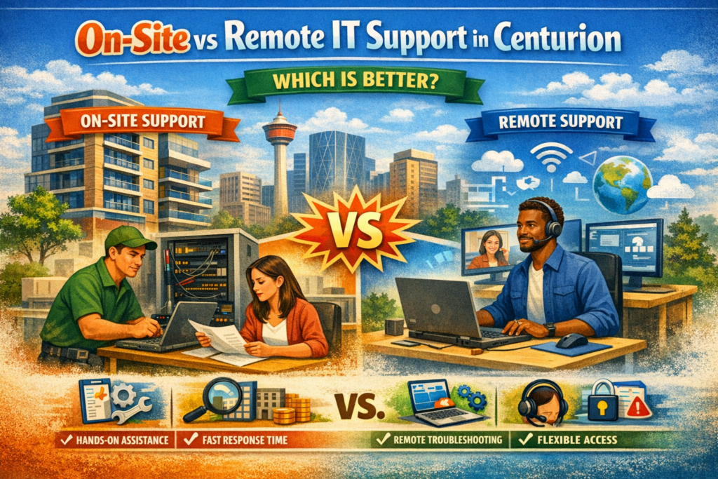 On-Site vs Remote IT Support in Centurion: Which is Better?