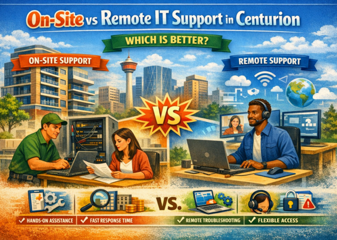 On-Site vs Remote IT Support in Centurion: Which is Better?