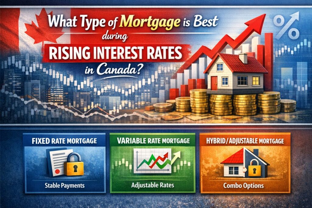 What Type of Mortgage is Best during rising Interest Rates in Canada?