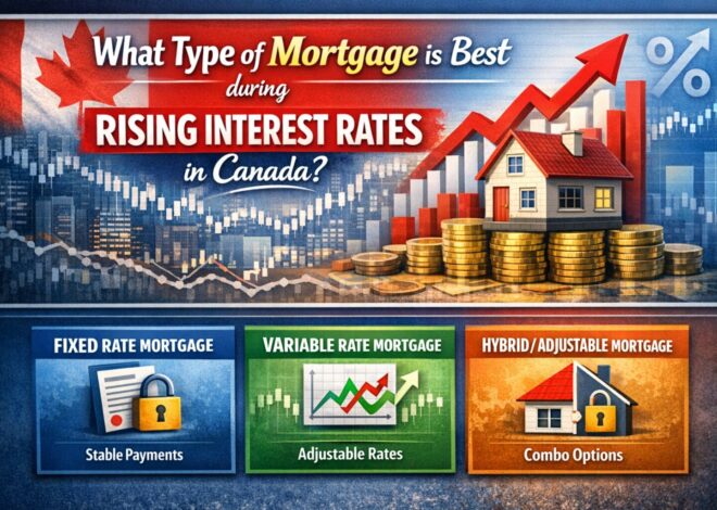 What Type of Mortgage is Best during rising Interest Rates in Canada?